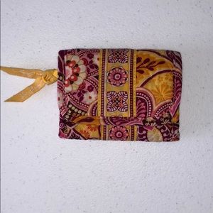 Vera Bradley - Tri-Fold Wallet - Bali Gold